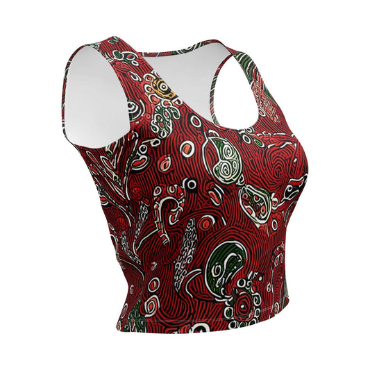 Jabari Crop-Top - Trandoo