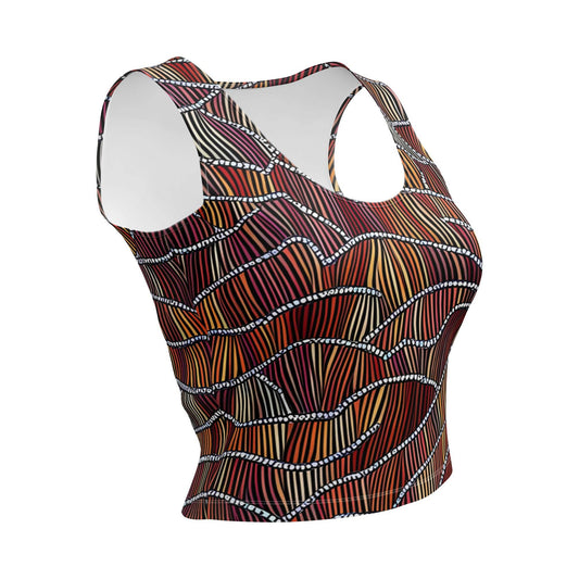 Duneflow Crop-Top - Trandoo