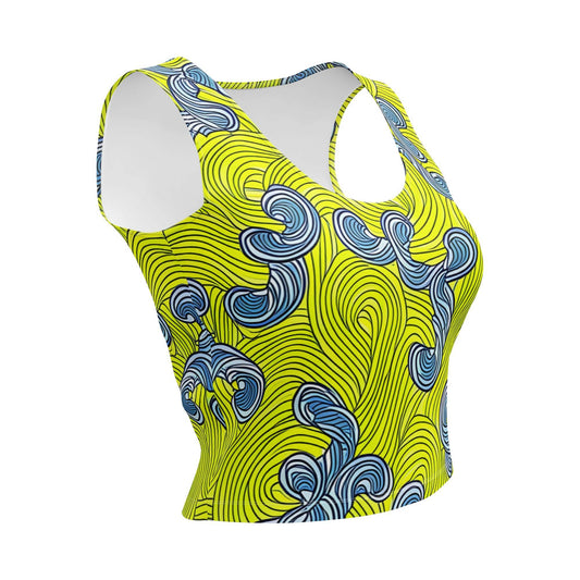 Citrus Crop-Top - Trandoo