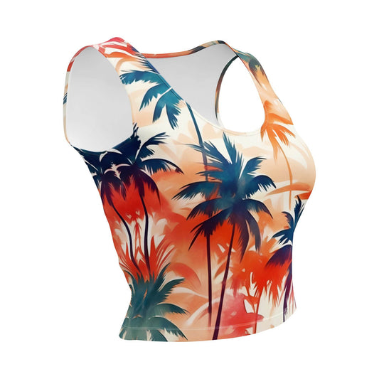 Sunsetgroove Crop-Top - Trandoo