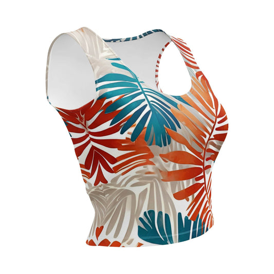 Tropiflare Crop-Top - Trandoo