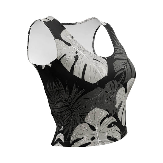 Monstera Crop-Top - Trandoo