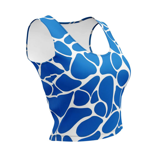 Splash Crop-Top - Trandoo