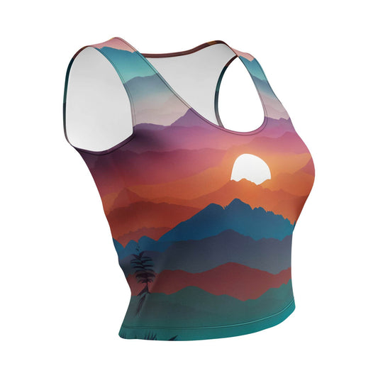 Dusk Crop-Top - Trandoo