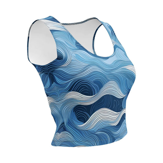 Tide Crop-Top - Trandoo