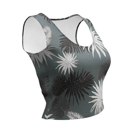 Shadow Plant Crop-Top - Trandoo
