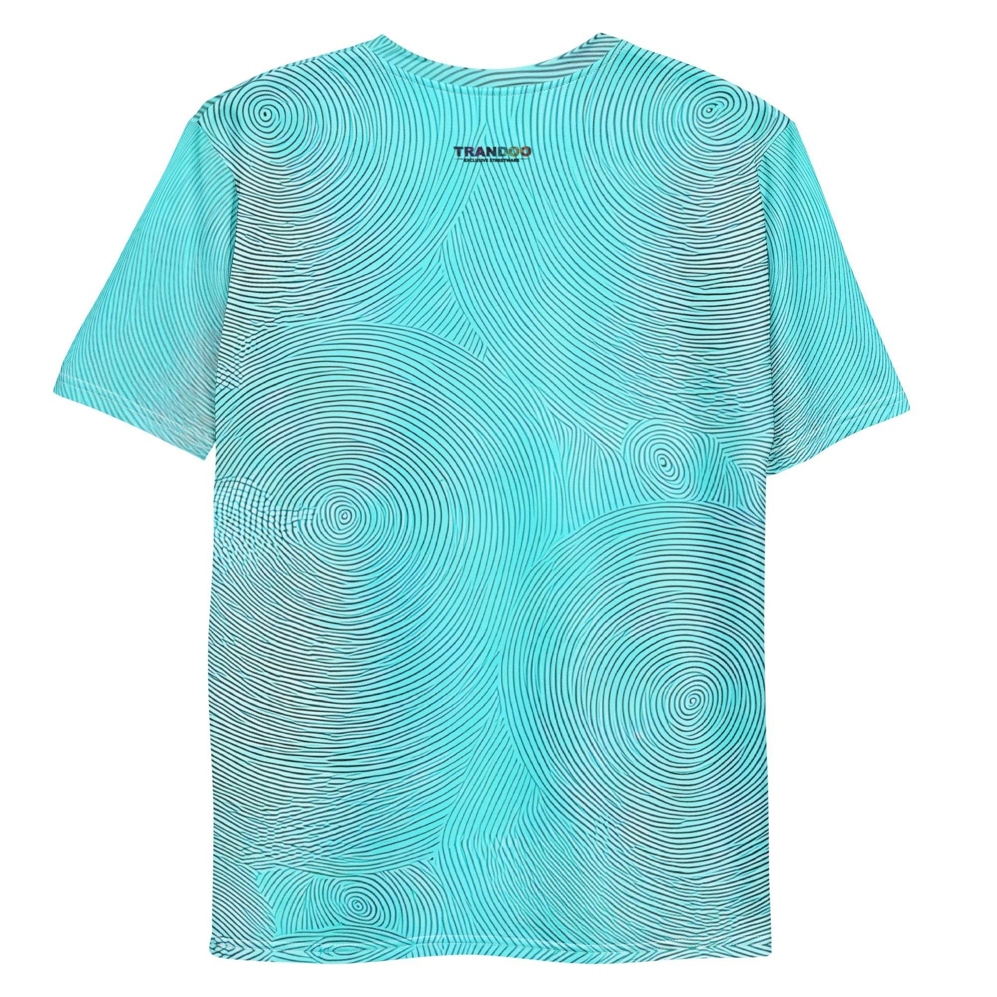Blue Ripple Herren-T-Shirt - Trandoo