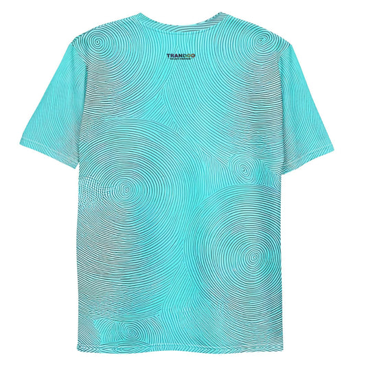 Blue Ripple Herren-T-Shirt - Trandoo