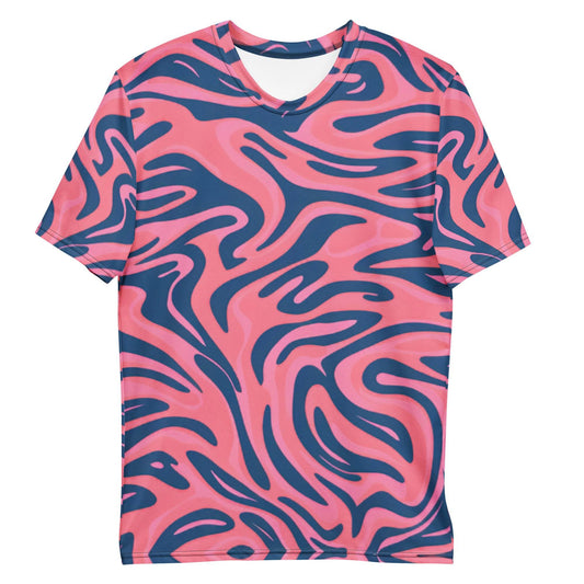 Pink Zebra Herren-T-Shirt - Trandoo
