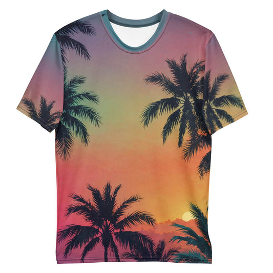 Sunset Herren-T-Shirt - Trandoo