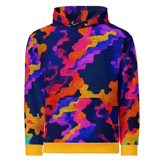 Pixelcloud Unisex-Kapuzenpullover - Trandoo