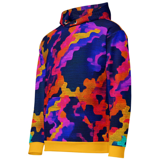 Pixelcloud Unisex-Kapuzenpullover - Trandoo