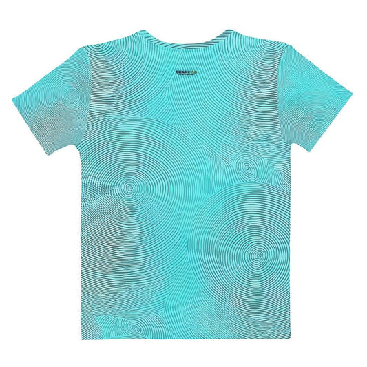 Blue Ripple Damen-T-Shirt - Trandoo
