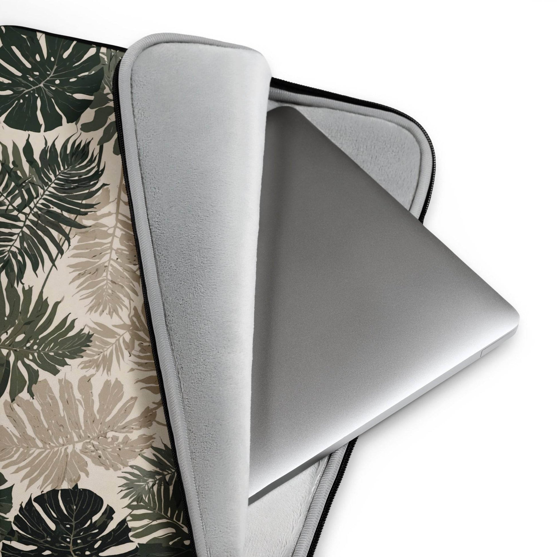 Beige Laptop-Tasche - Trandoo