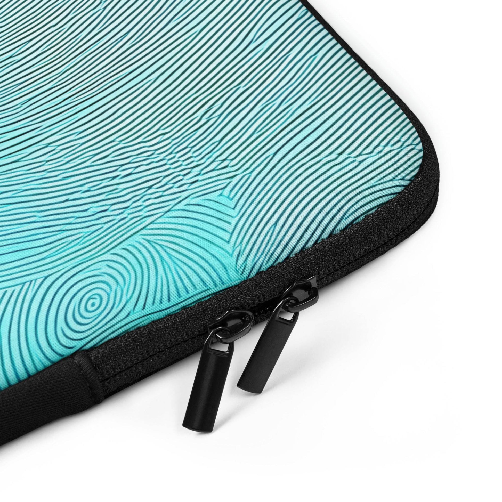 Blue Ripple Laptop-Tasche - Trandoo