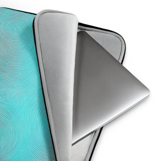 Blue Ripple Laptop-Tasche - Trandoo